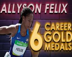 Very few of us know that she is the only female track and field athlete who has won six Olympic gold medals Very few of us know that she is the only female track and field athlete who has won six Olympic gold medals.